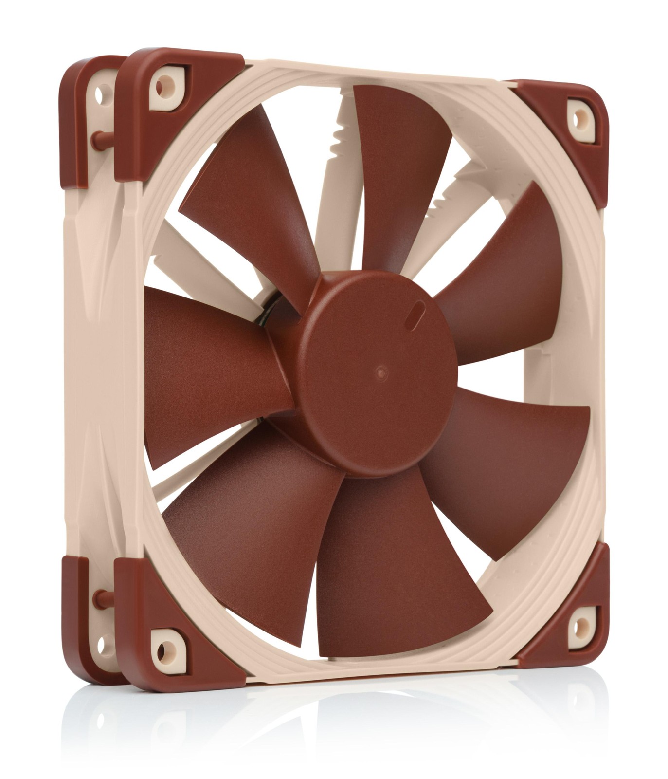 Noctua NF-F12 Computer case Fan 12 cm Beige, Brown