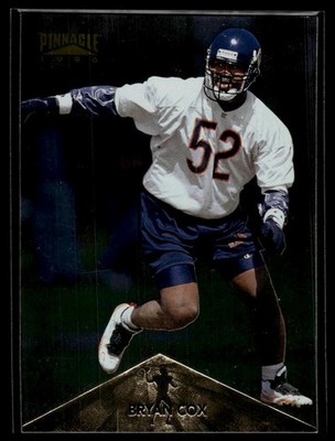 1996 Pinnacle #137 Bryan Cox Foil