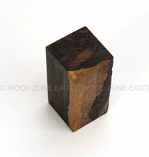 10 Pcs, Gaboon Ebony Bottle Stopper 1.5x1.5x3- Turning Blank- Free US Shipping