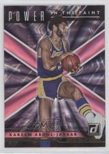 2021 Donruss Power in the Paint Holo Pink Laser Kareem Abdul-Jabbar #2 HOF 08rj