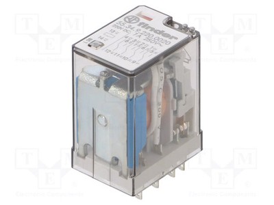 4PDT IKontakt max: 7A Relais: elektromagnetisch