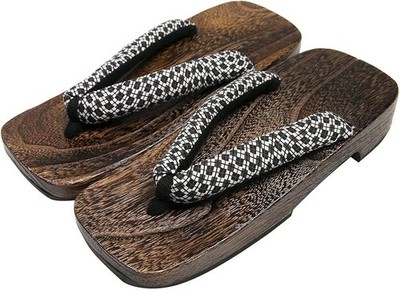 KYOETSU Japanese Men's wooden clogs Geta From Japan