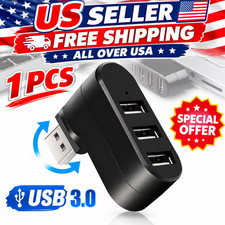 3 Port High Speed USB 3.0 Multi HUB Splitter Expansion Desktop PC Laptop lot
