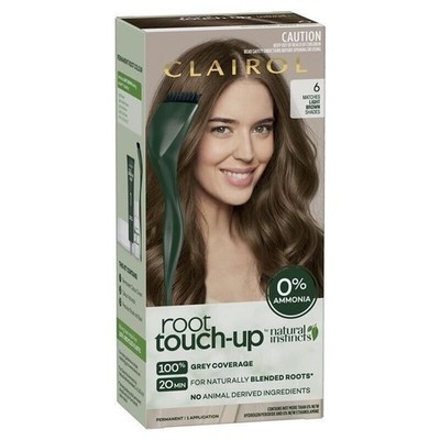 Clairol Root Touch Up Natural Instincts 6 hellbraune permanente Haarfarbe Farbe