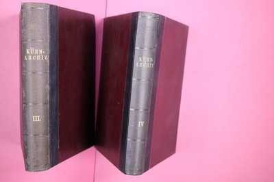 234433 Prof. Dr. K.- Steinbrück KÜHN-ARCHIV HC HLdr +Goldprägung Bd3-4 2 Bde