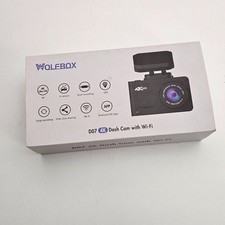 WOLFBOX D07 4K Dash Cam GPS WiFi Parts Repair Rear Works Front Faulty Kit