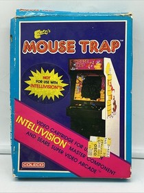 Intellivision Game Lot of 2 Donkey Kong & Mouse Trap Complete w/Manuals
