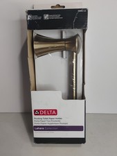 Delta Lahara Pivoting Toilet Paper Holder 73850-CZ Open Box. Sealed In Plastic