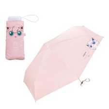 Pokemon Umbrella Jigglypuff Pink UV Protection Parasol Foldable Wpc New