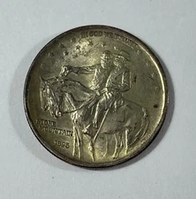 Commem 50C Stone Mountain (#21495) XF-AU  Original slider Unc