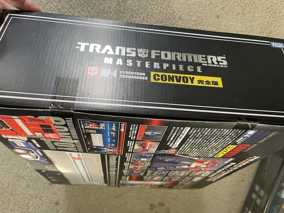 MP-04 MASTERPIECE CONVOY Commander Transformers TAKARA TOMY SEALED - Immagine 4 di 4