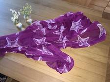 1 TOLLES WICKEL-STRAND-TUCH-KLEID-ROCK-STOLA-SCHAL-COVER-PAREO**GEPFLEGT*