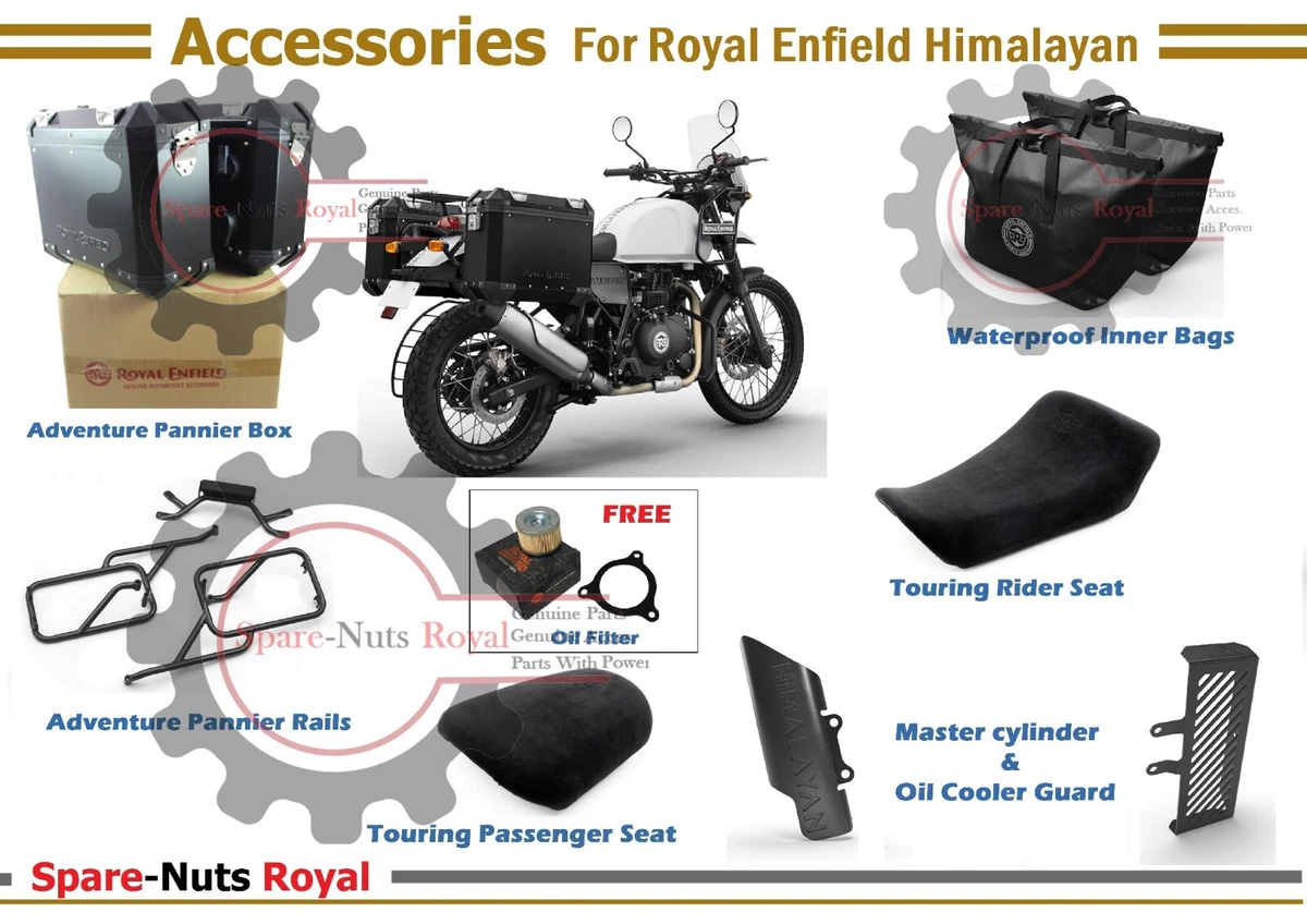 Royal enfield hotsell himalayan touring accessories