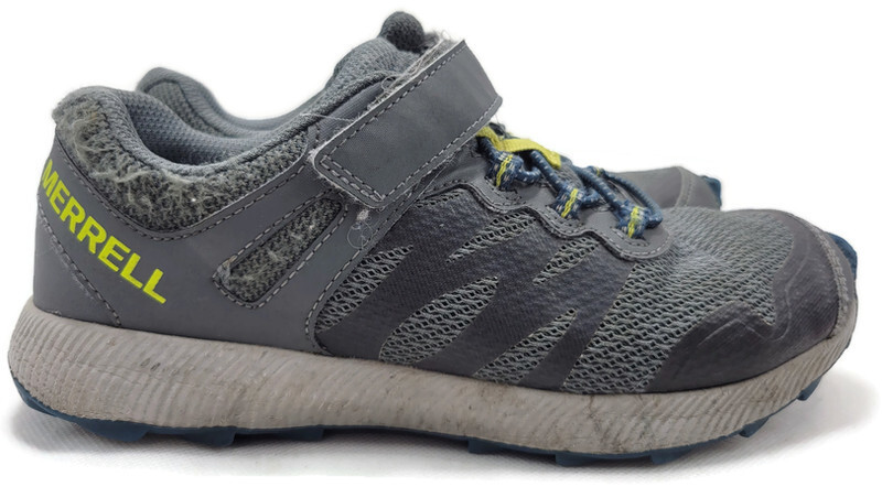 Scarpe da trail running Merrell da donna sportive grigie da trekking all'aperto taglia 4 5