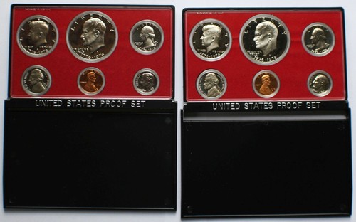 1973/75/76/77/80/81/82 US Mint Clad Proof Coin Sets with OGP, 7 Sets - 第 3/7 張圖片