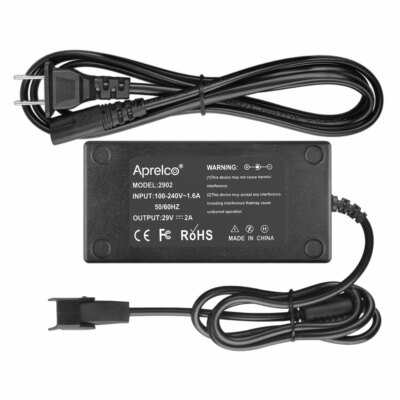Aprelco 2-Prong DC Adapter For Tranquil Ease IVP2900-2000 Raffel Systems Power 