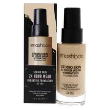Smashbox Studio Skin 24 Hour Hydra Oil-Free Foundation (Select Color) 1 oz NIB