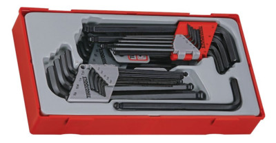 Teng Torx Schlüssel & metrisch & imperial Kugelkopf Sechskantschlüssel Set 28 Stück - TTHT28