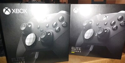 2 Xbox Elite Controllers individually packaged