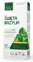 Medica Herbs Tulsi Indisches Heiliges Basilikum BläTter Extrakt 60 450Mg Kapseln