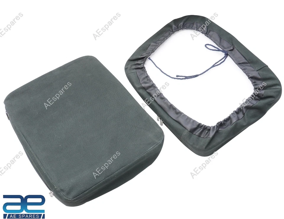 Seat Cover Set with Foam & Cargo Pockets For Jeeps Willys CJ2A CJ3A CJ3B M38 S2u - Image 3 of 4