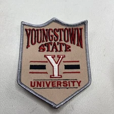 Vintage c 1980s YOUNGSTOWN STATE UNIVERSITY Patch (Ohio College) M015