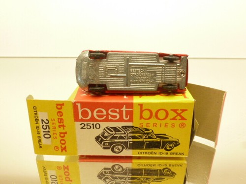 BESTBOX 2510 CITROEN ID 19 BREAK - RED L6.5cm rare - GOOD CONDITION IN BOX - 246 - Picture 8 of 8