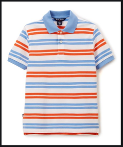 boys light blue polo shirt