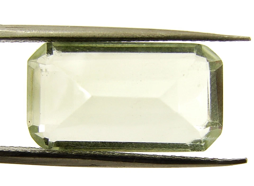 9.60 CT Natürlich Grün Amethyst Edelstein Stein Smaragd Schliff Wire Wrap 13407 - Bild 2 von 2