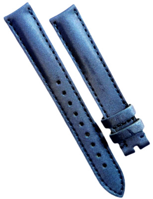 ZENITH - BRACELET - GENUINE LEATHER & FABRIC - BLUE - 15X15MM