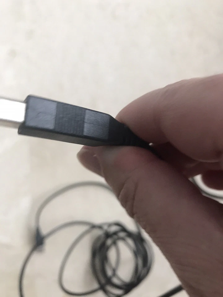 3 Prong power cord supply cable And USB Connector for Dell 1600n - Image 3 of 4