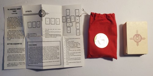 1987 1ST ED. THE MEDICINE WOMAN TAROT CARDS CAROL BRIDGES INSTRUCTIONS IN POUCH - Picture 2 of 5