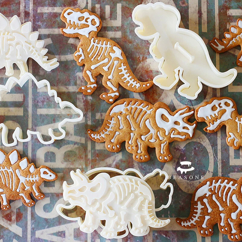 Dinosaur cookie mold deals