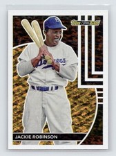 2024 Topps Update Series - Topps Black Gold #BG-20 Jackie Robinson Dodgers