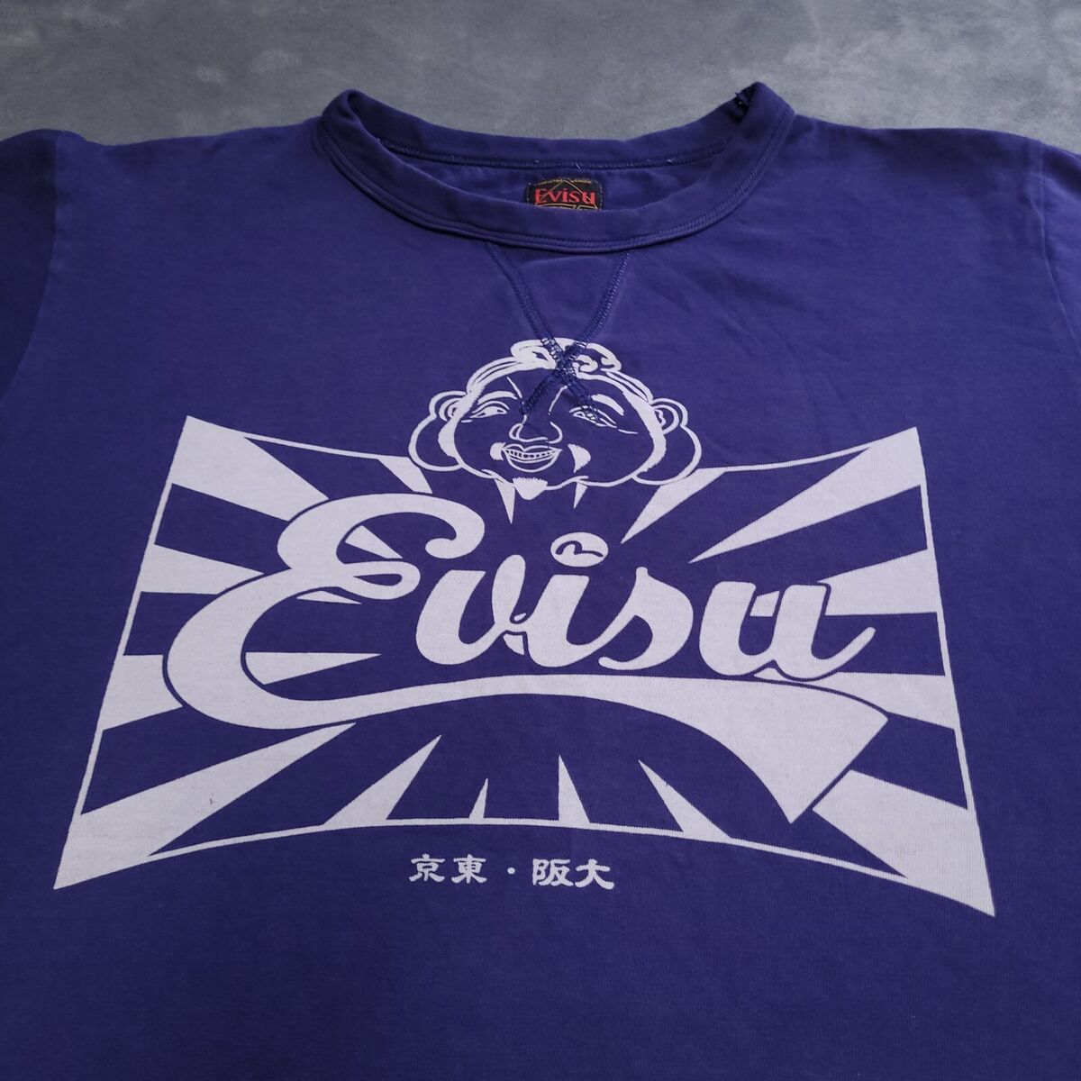 Vtg 90s Evisu Buddha Patches Heritage Single Stitch Shirt Vtg 90s Evisu Buddha Patches Heritage Single Stitch Shirt