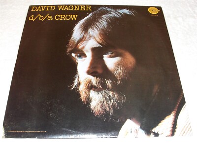 David Wagner / Crow ''d/b/a Crow'' 1972 Blues/Rock LP, SEALED!, Orig Amaret Press