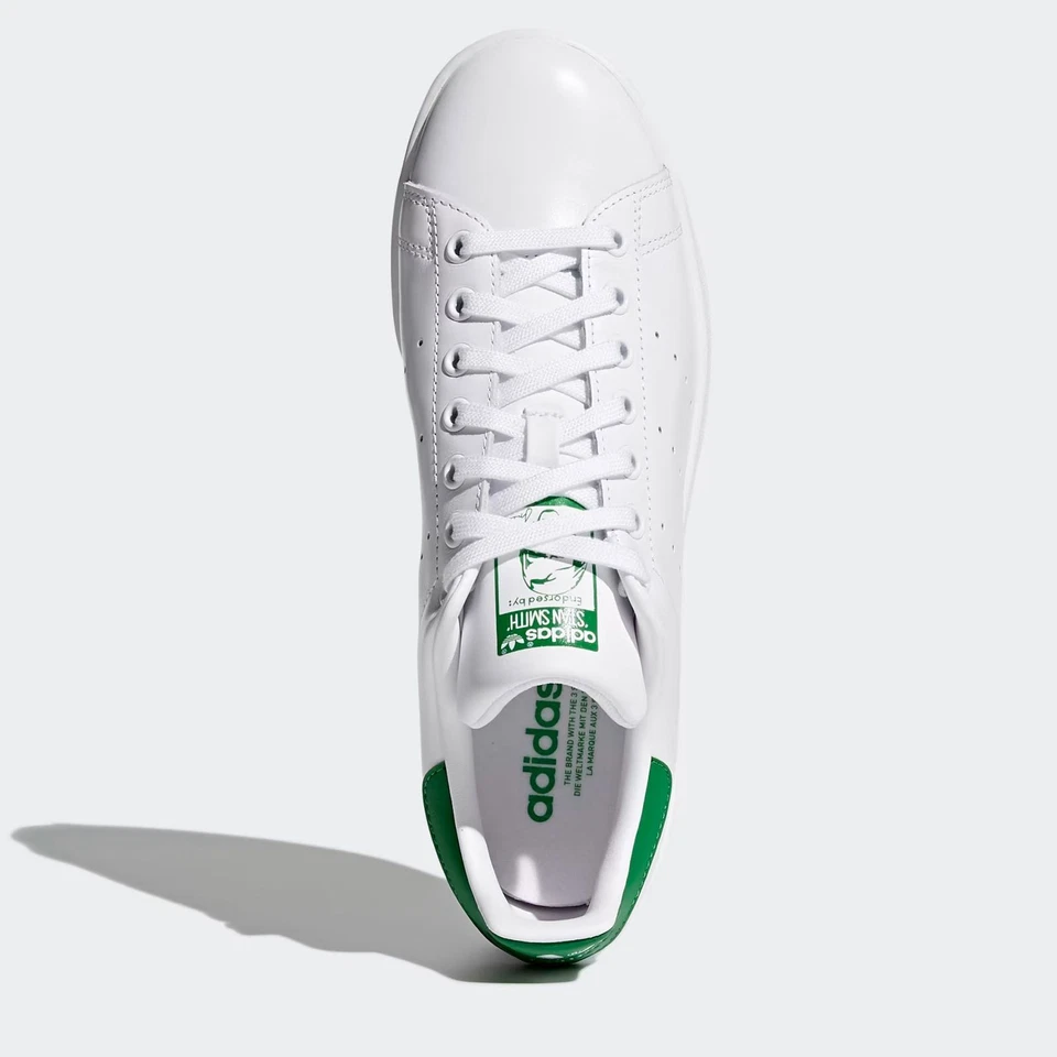 Adidas Stan Smith Vintage Baskets M20324 Véritable Chaussures Blanc Vert 37 1/3 - Photo 3/4