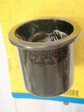 DRINK HOLDER SEACHOICE BLACK 79481 3 HOLE PLA...