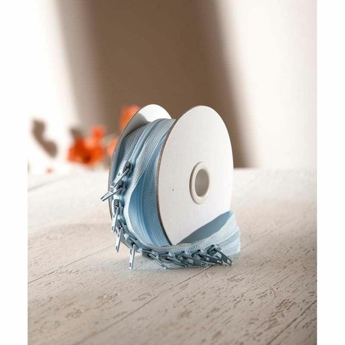 Einfädler Reißverschlüsse auf Rolle - Babyblau NEU. - Bild 2 von 3
