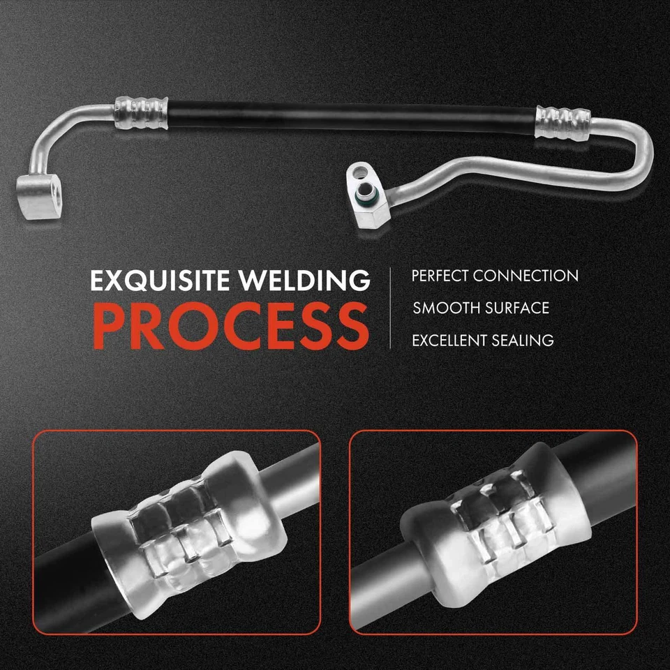 Manguera de descarga de refrigerante de aire acondicionado para Nissan 200SX Sentra 1995 1996-1997 L4 1,6 L Foto 4 de 4