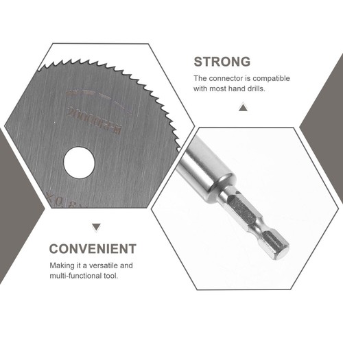 Drill Attachment Saw Blade Connecting Rod Masonry Plumbing Cutting Tool Bit Set - Picture 5 of 12