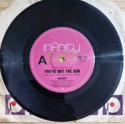 Sherbet - You've got the gun / Do it - EX 7'' vinyl single 1972 Psychedelic Rock