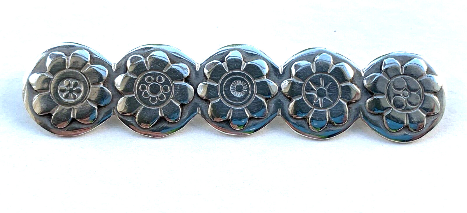 Rare Beautiful Native Ethnic Solid Sterling Silve… - image 3