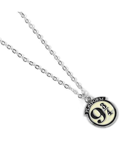 Harry Potter Platform 9 3/4 Necklace – Collier Plaqué Argent Enchanté