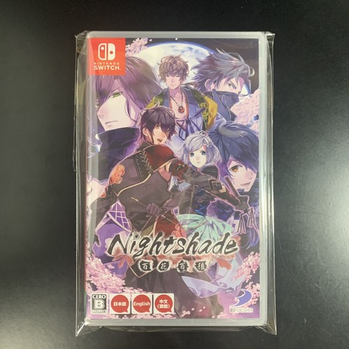 Unopened SW Nightshade Hyakka Hakuro Nintendo Switch D3 Publisher Sealed JP - Picture 8 of 11