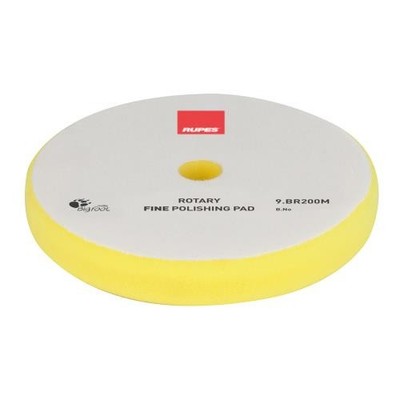 1pc RUPES Rotary Fine Polishing Foam Pad 175/180mm - Yellow
