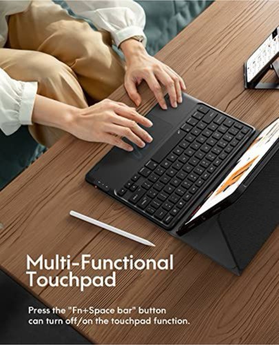 CHESONA Keyboard Case for Ipad Air 11" M3 M3/Ipad Pro (1st-4th GEN)/iPad Air 5/4 - Picture 3 of 9