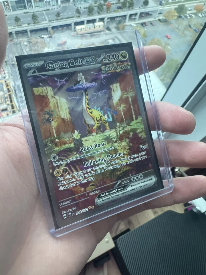 Raging Bolt ex - Special Illustration Rare SV05: Temporal Forces 208/162 NM - Image 4 of 4