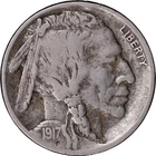 1917-S 5c Buffalo Nickel ~ VF Details