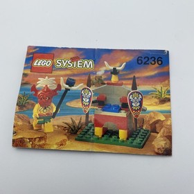 Lego Pirates Islanders 6236 King Kahuka (1994)  100% Complete  w/Instructions 